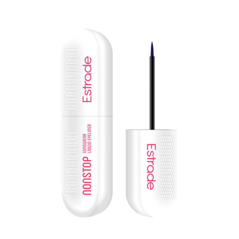 Подводка жидкая стойкая Estrade Nonstop Longwear Eyeliner т.205 Синяя 12 мл