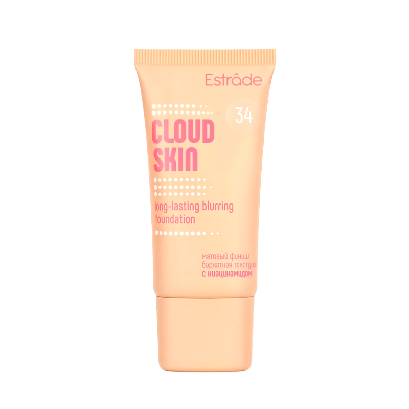 Тональный крем стойкий с блюр-эффектом Estrade Cloud Skin т.34 Песочно-бежевый 24 мл