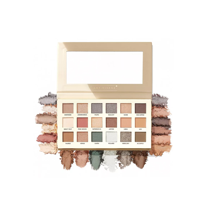 Палетка теней для век Art-Visage Universe т.Nude 21,6 г