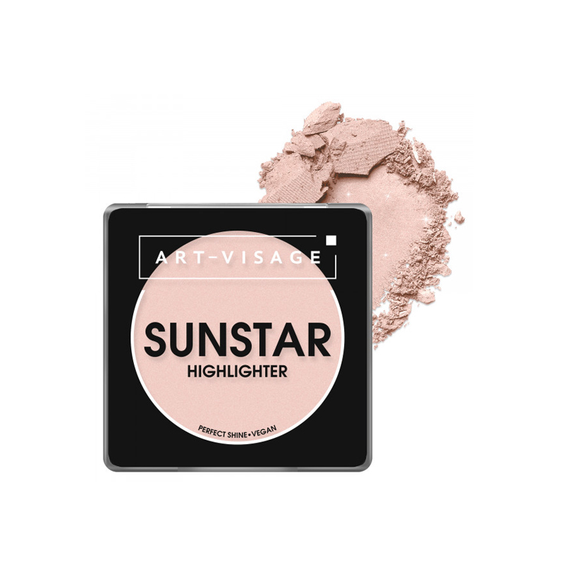 Хайлайтер Art-Visage Sunstar Highlighter т.102 Peach beige 7 г