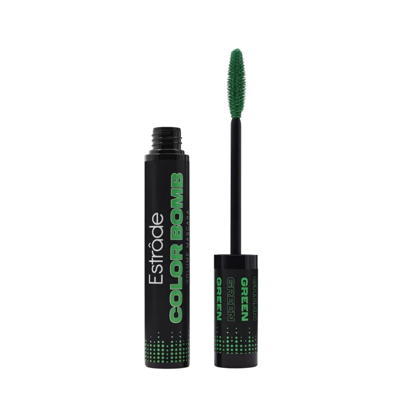 Тушь для ресниц цветная Estrade Color Bоmb Volume Mascara т.34 Зеленая 13 мл