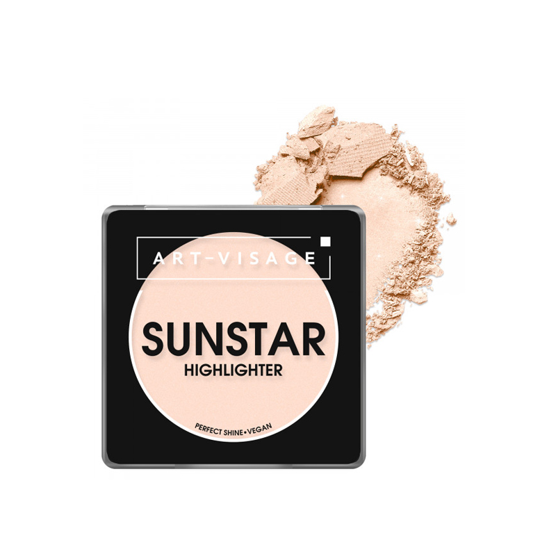 Хайлайтер Art-Visage Sunstar Highlighter т.101 White gold 7 г