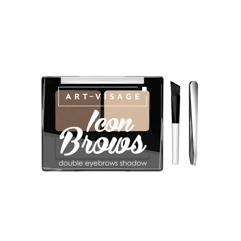 Тени для бровей Art-Visage Icon Brows т.402 3,6 г