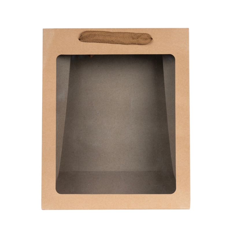 Пакет подарочный Home Collection Крафт Окно PLM33196 26*32*12 см 1 шт