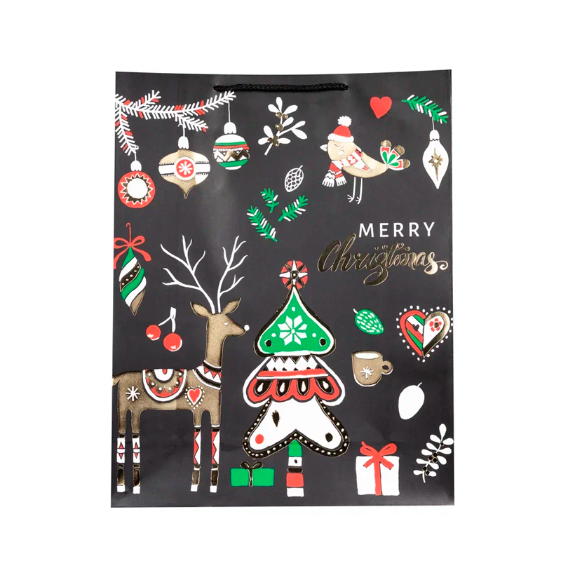 Подарочный пакет Accessories Новый Год 31*40*12 см 1 шт