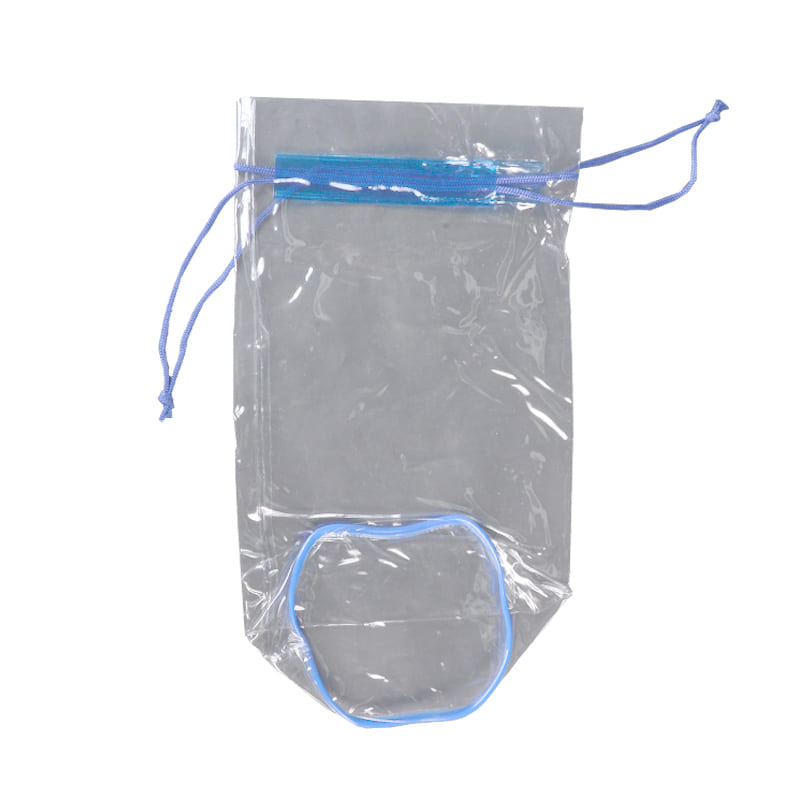 Косметичка-мешок Accessories Прозрачная на Завязке 330*125 мм 1 шт