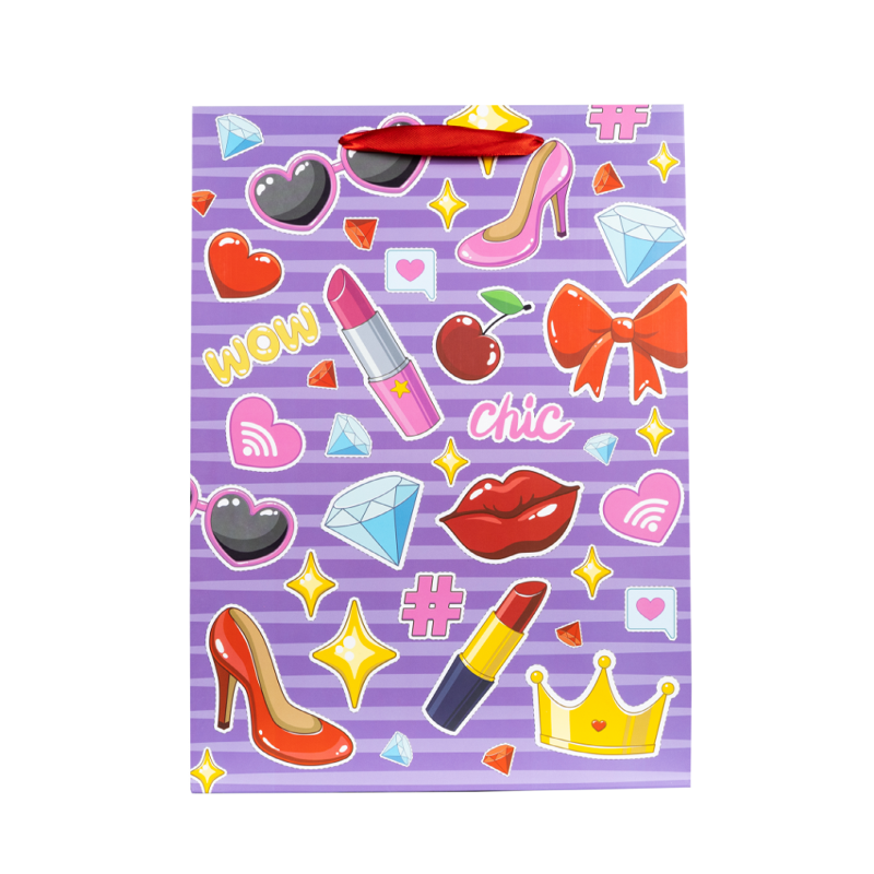 Пакет подарочный Accessories GLH369-7 25*8,5*34,5 см 1 шт