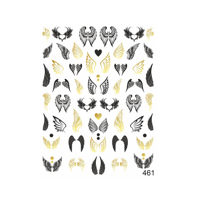 Наклейки для ногтей Krimle Слайдер-дизайн 461 1 шт