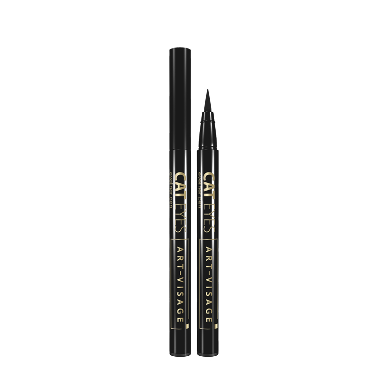 Подводка-фломастер для глаз Art-Visage Cat Eyes Eyeliner т.Ультрачерный 1,5 мл