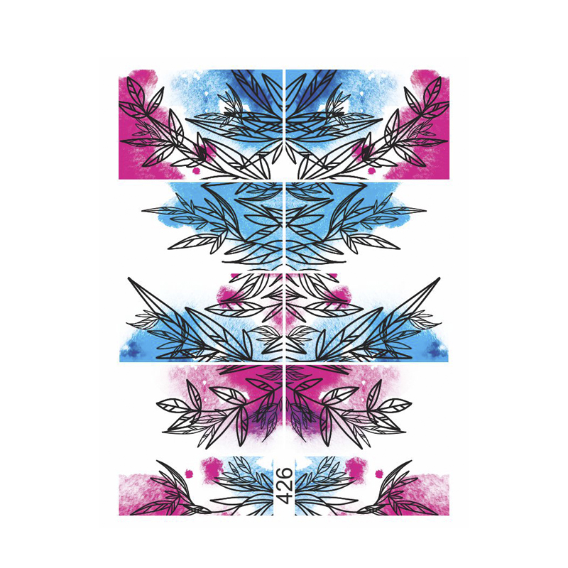 Наклейки для ногтей Krimle Слайдер-дизайн 426 1 шт.