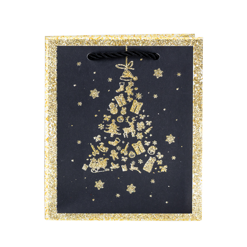 Подарочный пакет Accessories Новый Год CL419-33 12*14*6 см 1 шт