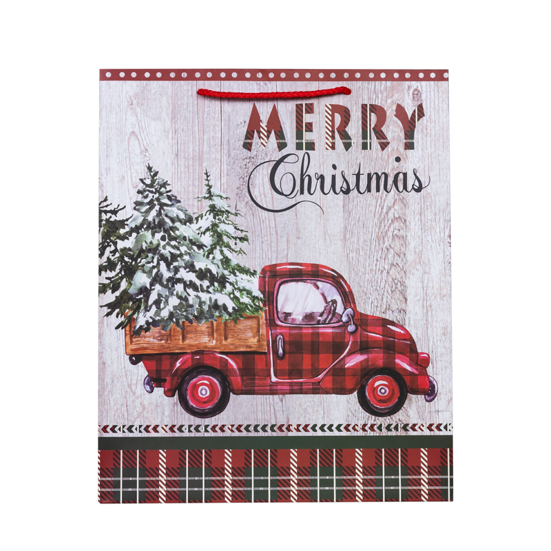 Подарочный пакет Accessories Новый Год PD31225-8 26*32*12 см 1 шт