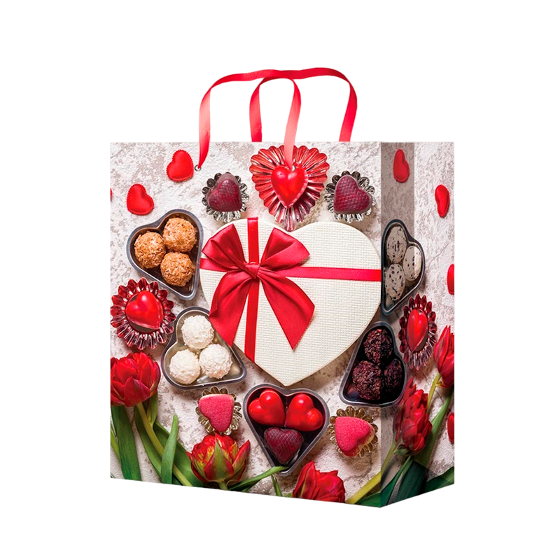 Подарочный пакет Миленд Сладости 18*23*8 см ПКП-9040 1 шт