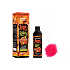 Подарочный набор: Гель для душа + мочалка Compliment Апельсиновый Фреш