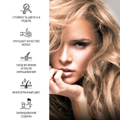 Стойкая краска для волос Fara Classic т.515 Светло-русый 115 мл