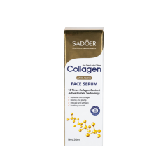 Сыворотка для лица с коллагеном, омолаживающая Sadoer Collagen Anti-Aging Face Serum 30 мл