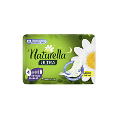 Гигиенические прокладки Naturella Ultra Night 6 капель 7 шт