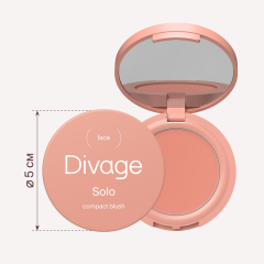 Румяна Divage Solo Compact Blush т.02 2 г