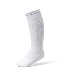 Носки детские ажурные с пикотами Omsa Kids Gambaletto 32A03 Bianco 31-34 1 пара