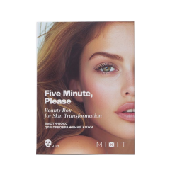 Маски для лица MIXIT Five Minute Please Beauty Box for Skin Transformation 4 шт