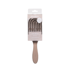 Расческа массажная для волос с натуральной щетиной Solomeya Natural Boar Bristle Hair Brush Beige 1 шт