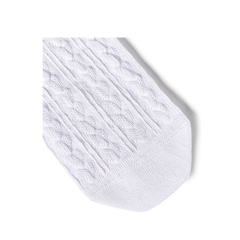 Носки детские ажурные с пикотами Omsa Kids Gambaletto 32A03 Bianco 23-26 1 пара