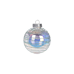 Ёлочное украшение Koopman International Pink New Year Розовый Новый Год Шар 1 шт