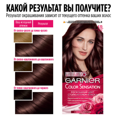 Краска для волос Garnier Color Sensation т.4.15 Благородный Рубин 110 мл