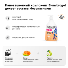 Детское экомыло Wonder Lab Сливочное Мороженое 540 мл