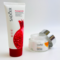 Пенка для умывания с экстрактом граната увлажняющая Sadoer Pomegranate Moisturizing Cleanser 100 г