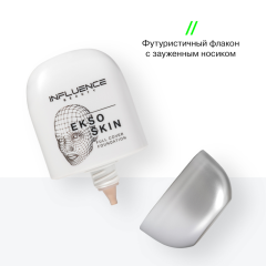 Тональная основа с высокой степенью покрытия Influence Beauty Ekso Skin Full Cover Foundation т.01 Ultra Light 25 мл