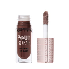 Блеск для губ Makeup Revolution Pout Bomb Plumping Lip Gloss т. Espresso Cool Nude 4,6 мл