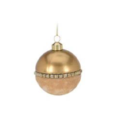 Ёлочное украшение Home Collection Снежная зима Шар d=8см 1 шт