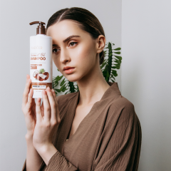 Шампунь для волос против перхоти с экстрактом кокоса Sadoer Coconut Oil Dandruff Shampoo 500 мл