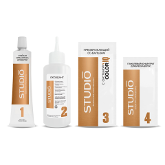 Стойкая крем-краска для волос Studio 3D Holography т.90.105 Пепельный блондин 115 мл