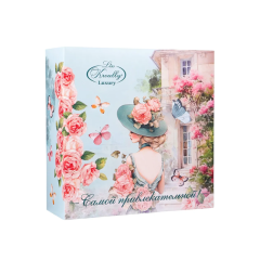 Подарочный набор: Гель для душа+ Крем для рук Liss Kroully Цветочный 260 мл+75 мл