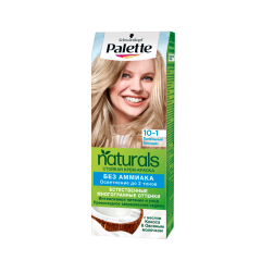 Стойкая краска для волос Палетт Naturals т.10-1 Пепельный блондин 110 мл