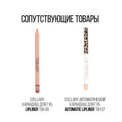 Помада для губ устойчивая матовая Stellary Long Lasting т.21 Mocca freeze 3,8 г