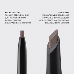 Карандаш для бровей автоматический Vivienne Sabo Brow Filigrane т.01 Светло-коричневый 0,2 г