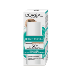 Тонирующий флюид L'Oreal Paris Bright Reveal Светлый BR SPF 50 + 50 мл