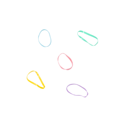 Набор силиконовых резинок Accessories Цветные 4026 300 шт