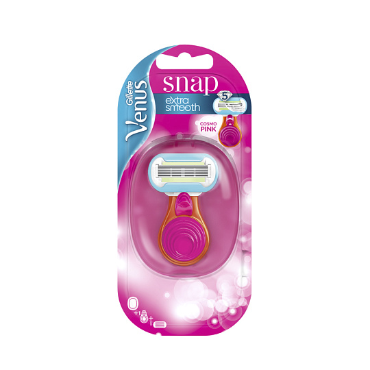 Станок для бритья + сменная кассета Venus Snap with Embrace 1 шт