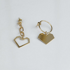 Серьги Shineberry ZJ1123-41 1 пара