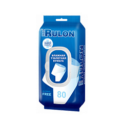 Влажная туалетная бумага Mon Rulon Мягкий Уход 80 шт