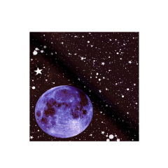 Бумага упаковочная глянцевая двусторонняя Upak Land Космос 100*70 см 1 Лист 10359424 1 шт