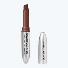 Помада для губ матовая стойкая Influence Beauty Quantum Kiss т.08 Тёмно-коричневый 1,5 г