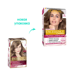 Крем-краска для волос L'Oreal Paris Excellence т.7.1 Русый пепельный 192 мл