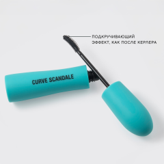 Тушь для ресниц с эффектом изгиба и объема Vivienne Sabo Sexy Curve Scandale т.01 Чёрный 9 мл