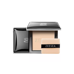 Пудра компактная для нормальной и склонной к жирности коже Zeesea Refreshing Silky Powder т.M00 8 г