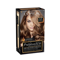 Стойкая краска для волос L'Oreal Paris Preference т.6.35 Светлый янтарь 174 мл